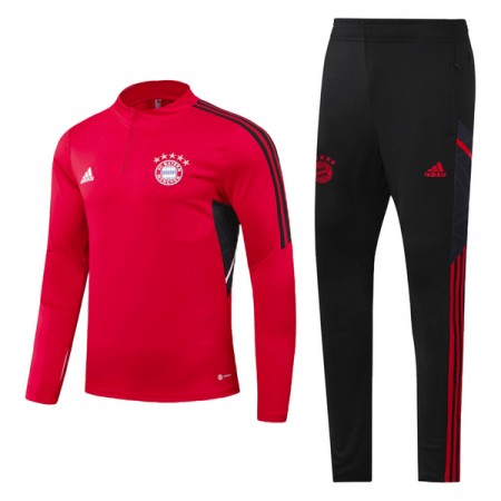 Bayern München Quarter Zip Barn Trenings Collegegenser 2022 Rød Bayern München Quarter Zip Barn Trenings Collegegenser 2022 Rød